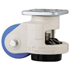 Leveling Casters allow you to level the equipment or machine on uneven floors by adjusting the caster