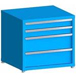 Modular Drawer Cabinet, 28"Hx30"Wx21"D. With Four 100Lb. capacity Drawers
