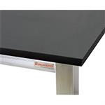 BenchPro Kennedy Series, Stainless Steel, 1" Phenolic Round Front Edge Top