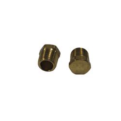 Parker, 218P-6, Hex-Head Plug, Brass Pipe Fitting