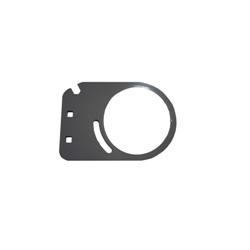 Automotion, 030215, Popout Roller Plate, 6 in., 1 3/16 in. DIA Shaft