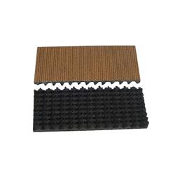 Automotion, 125717, Gate Stop Pad, Personnel, Rubber, 2 Ply, 1.250 x 3.000 Lg