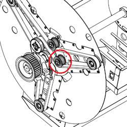 PULLEY ASSEMBLY 976519, TIMING BELT IDLER - GT