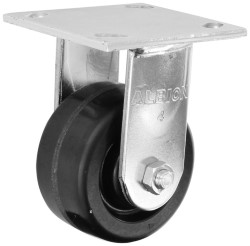 16TM04201R 4" x 2" Albion 16 Series Rigid Plate Caster, Phenolic Wheel