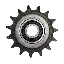 Automotion, 218004-01, Chain Sprocket with Bearing, 15 Tooth, 50 Pitch, 5/8 in. Bore