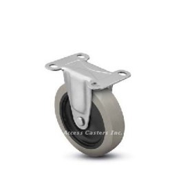 3SRETR 3" Rigid Caster Polyurethane Wheel