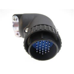 Electrosheild, JMLP-2524M-D, Male Connector, 24 Pin, 90 Degrees