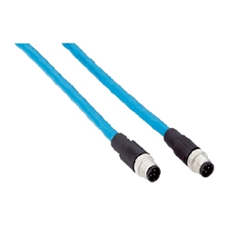 Sick, 6034420, Ethernet Cable, 2M, 4 Pin, M12