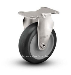 4A02PR 4" Rigid Caster Poly Wheel