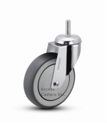 4MCXTS02 4" Threaded Stem 1/2" Swivel Caster