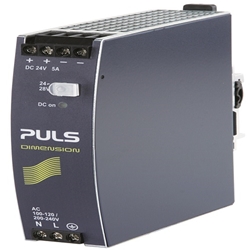 Puls, CS5.241, Converter, 200-241VAC Input, 24-28VDC Output, 4.3A120W