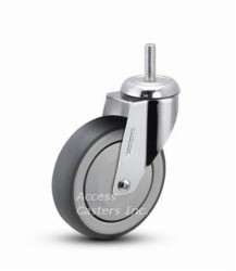 5MCXTS02 5" Threaded Stem 1/2" Swivel Caster