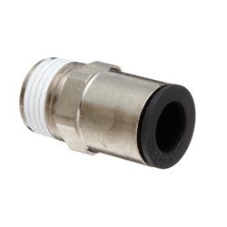 Legris, 3175 60 22, Male Straight Fitting, 3/8 in. OD Tube, 1/2 in. NPT, Push-In