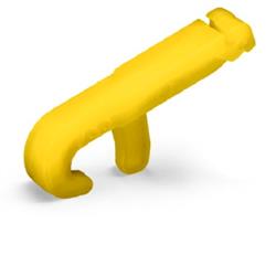 Wago, 733-191, Operating Tool, Male/Female, Yellow