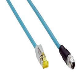 Sick, 6049728, Cable, Male/Female, M12/RJ45