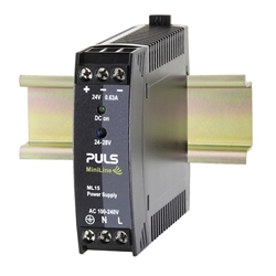 Puls, ML15.241, Power Supply, 120/240VAC, 24VDC, 1 Phase