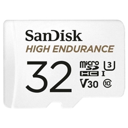 Sandisk, SDSQQNR-032G-GN61A, High Endurance Video Monitoring Card, 32GB