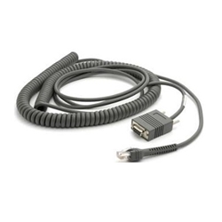 ZEBRA - CBA-R37-C09ZBR Coiled RS232 Serial Cable