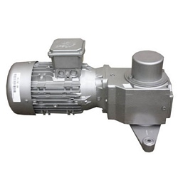 Nord, L SK92372 AZ D-100LH/4, Helical Bevel Gearmotor, 3 HP, Ratio 8.29:1, With Torque Arm