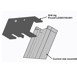 Automotion, 7112002-21, AS20 Slat Assembly Installation Drill