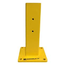 Heavy Duty Guard Rail Single Rail Corner Column