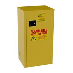 Safety Flammable Cabinet - 1 Door Self Close 18 gal.