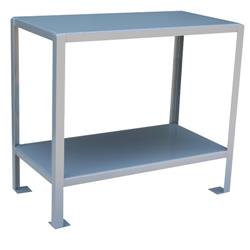 Steel workstand with two shelves 24 x 36