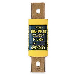 Bussmann, LPJ-125SP, Time Delay Fuse, 125A, 600VAC, Dual-Element, CLASS J